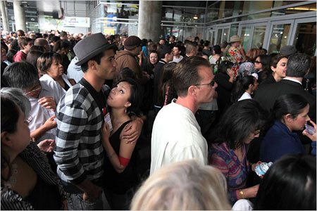 l'amore dei fans di Jacko