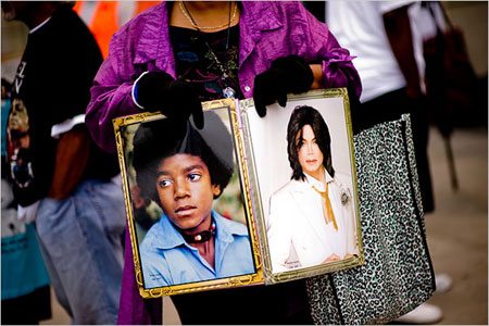 l'amore dei fans di Jacko