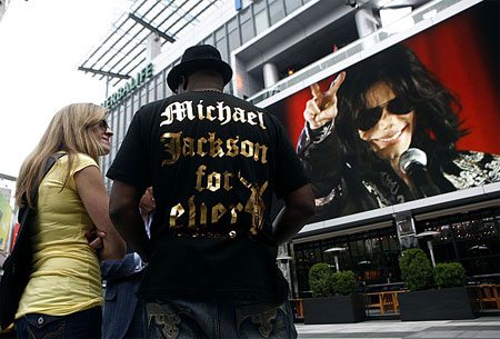 l'amore dei fans di Jacko