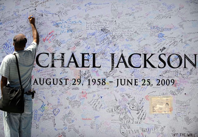l'amore dei fans di Jacko