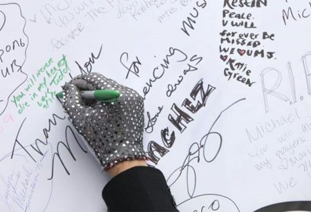 l'amore dei fans di Jacko