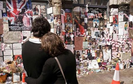 l'amore dei fans di Jacko