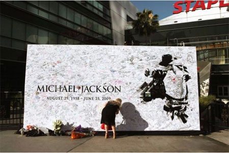 l'amore dei fans di Jacko