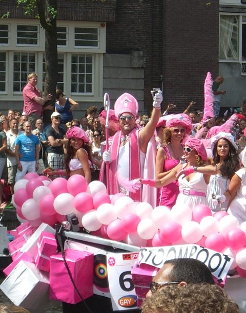 Amsterdam e il suo Gay Pride sui battelli