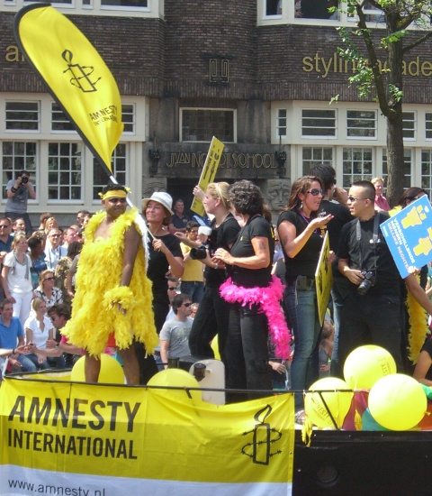 Amsterdam e il suo Gay Pride sui battelli