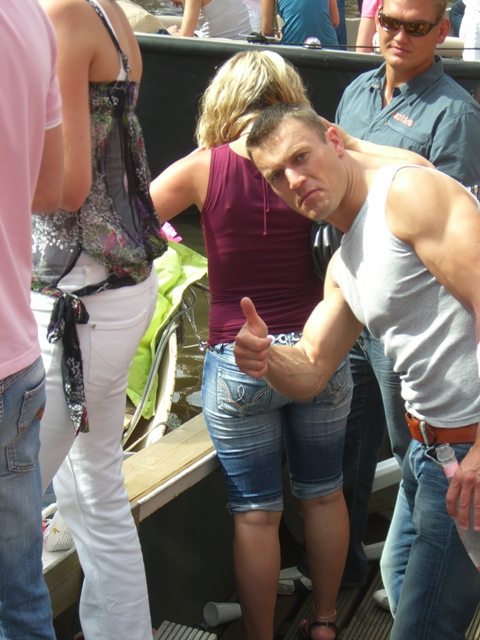 Amsterdam e il suo Gay Pride sui battelli