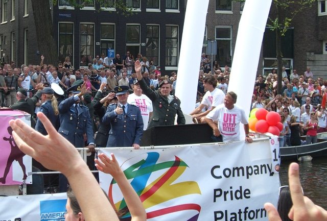 Amsterdam e il suo Gay Pride sui battelli