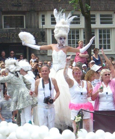 Amsterdam e il suo Gay Pride sui battelli
