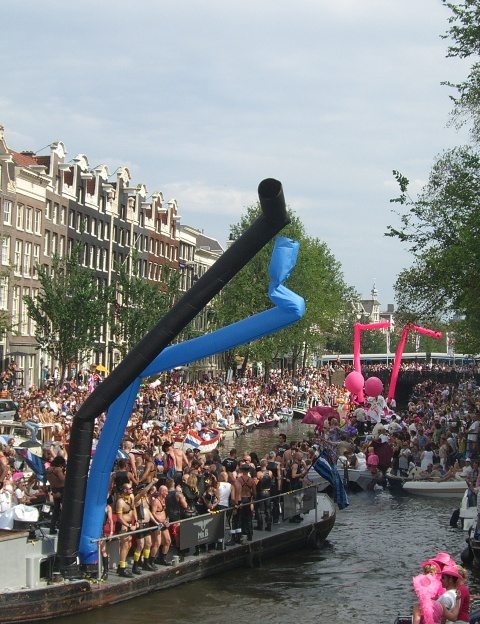 Amsterdam e il suo Gay Pride sui battelli