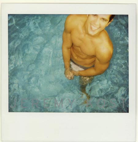 In piscina con Edilson Nascimento