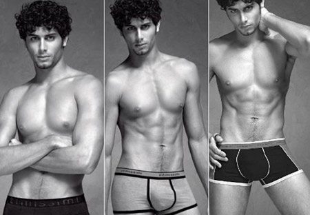 Jesus Luz in slip per Intimissimi