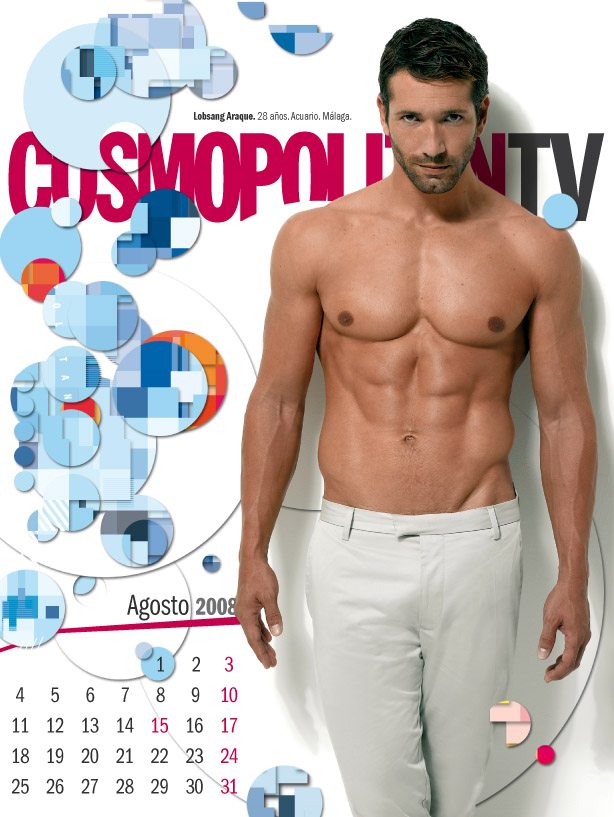 Calendari 2008: Cosmopolitan e i suoi ragazzi
