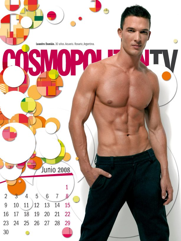 Calendari 2008: Cosmopolitan e i suoi ragazzi