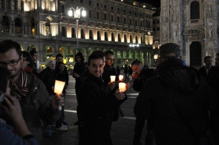 Le foto del Sit-in di Milano, tra rabbia e delusione