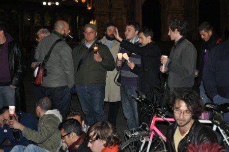 Le foto del Sit-in di Milano, tra rabbia e delusione