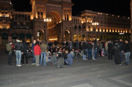 Le foto del Sit-in di Milano, tra rabbia e delusione