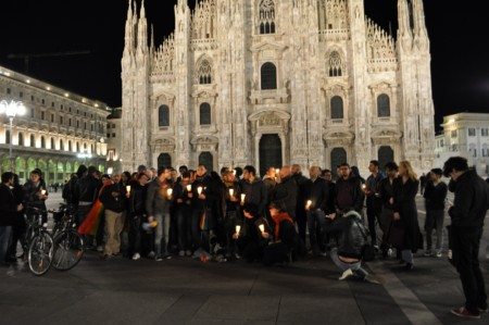 Le foto del Sit-in di Milano, tra rabbia e delusione