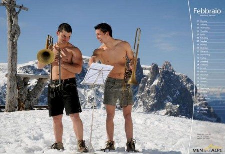 Men in the Alps 2010...che musica!