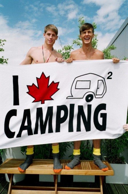 In campeggio con Ryan e Patrick