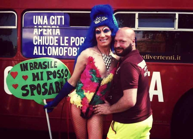 Le immagini pi&ugrave; belle del Roma Pride 2013