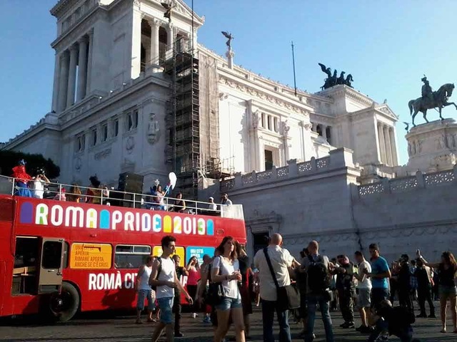 Le immagini pi&ugrave; belle del Roma Pride 2013