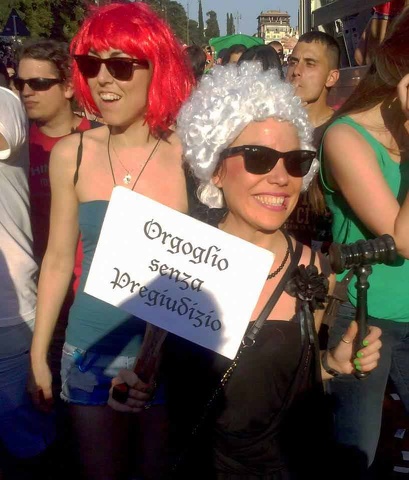 Le immagini pi&ugrave; belle del Roma Pride 2013