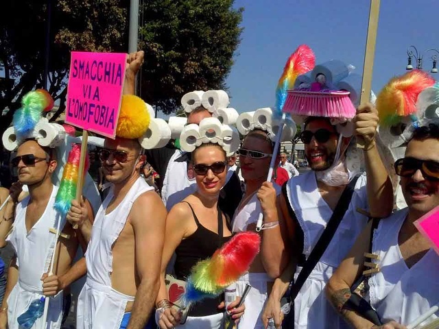 Le immagini pi&ugrave; belle del Roma Pride 2013