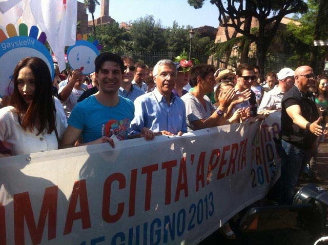 Le immagini pi&ugrave; belle del Roma Pride 2013