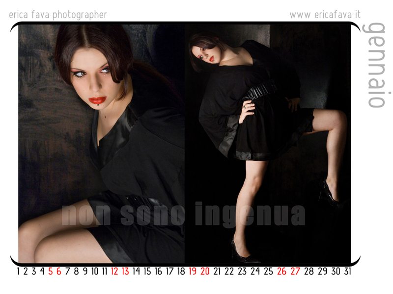 Calendari 2008: "Sono una donna"