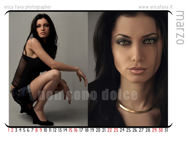 Calendari 2008: "Sono una donna"