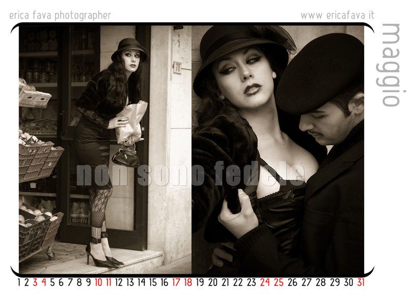 Calendari 2008: "Sono una donna"