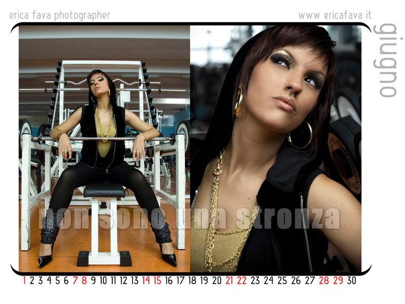 Calendari 2008: "Sono una donna"