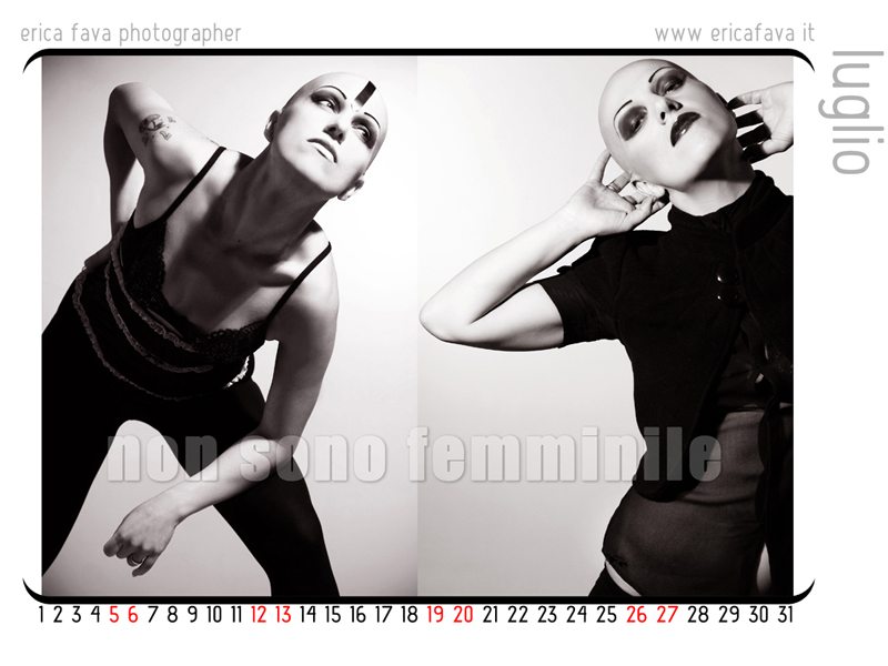 Calendari 2008: "Sono una donna"