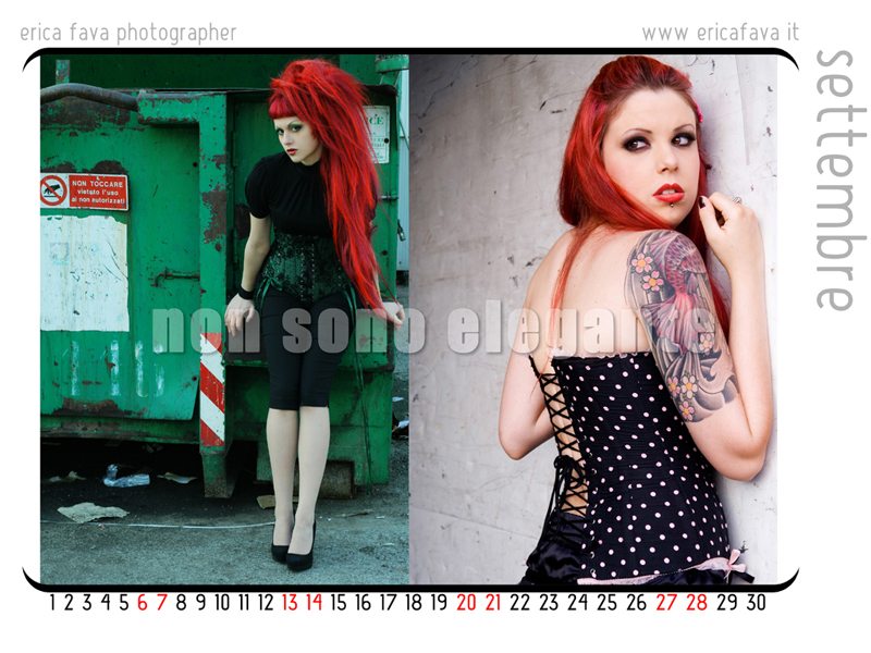 Calendari 2008: "Sono una donna"