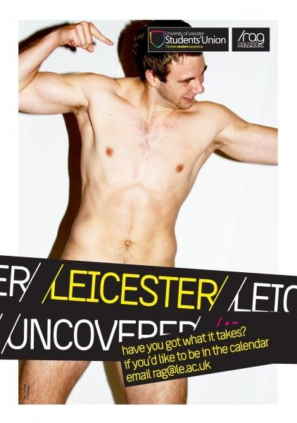 Gli studenti di Leicester si spogliano per tutto il 2010