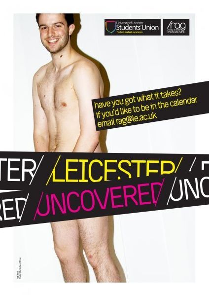 Gli studenti di Leicester si spogliano per tutto il 2010