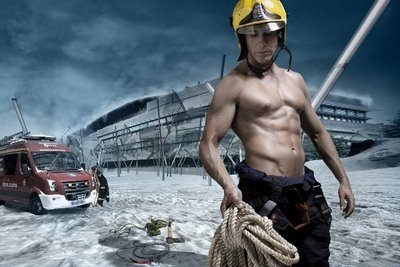 Calendari 2009: Bomberos di Bilbao