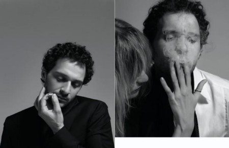 Il fascino di Claudio Santamaria emerge su Vogue Italia