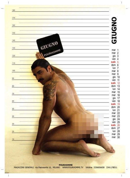 Calendari 2010: i cattivi ragazzi del POURHOMME