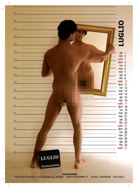 Calendari 2010: i cattivi ragazzi del POURHOMME