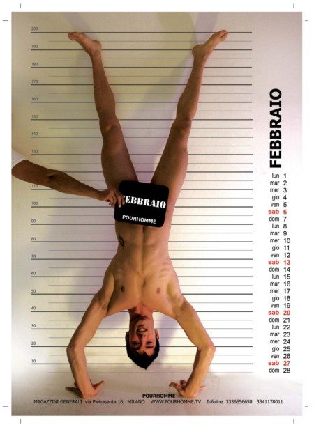 Calendari 2010: i cattivi ragazzi del POURHOMME