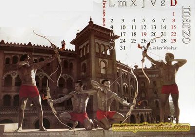 Calendari 2009: Bomberos de Madrid
