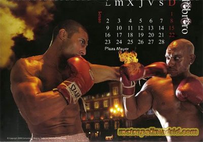 Calendari 2009: Bomberos de Madrid