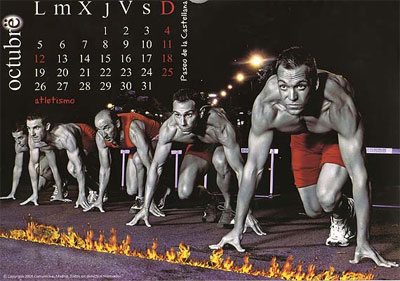 Calendari 2009: Bomberos de Madrid
