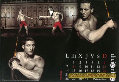 Calendari 2009: Bomberos de Madrid