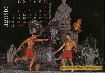 Calendari 2009: Bomberos de Madrid
