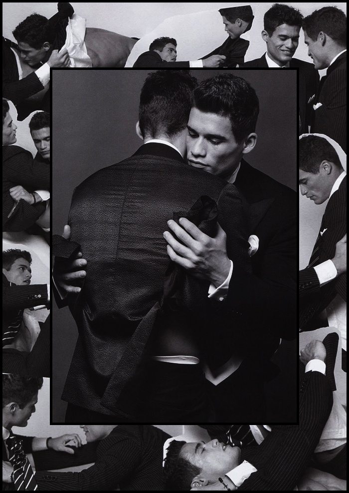 Juan e Cesar, i provocanti gemelli di Vogue Italia