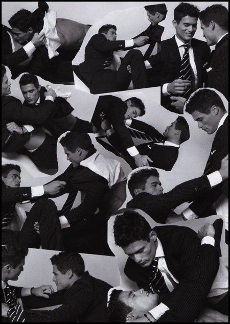 Juan e Cesar, i provocanti gemelli di Vogue Italia