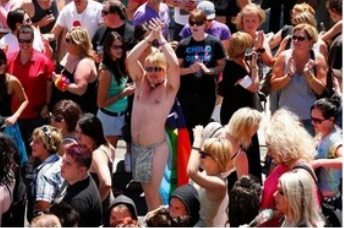 Il Gay Pride di Melbourne &egrave; il primo del 2010
