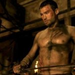Prima scena di sesso gay tra gladiatori in "Spartacus" - Thumbnail